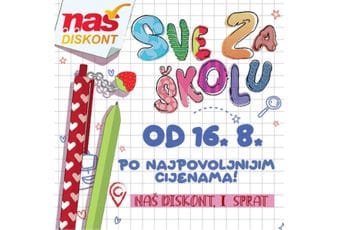 Sve za školu na jednom mjestu Sve za školu na jednom mjestu