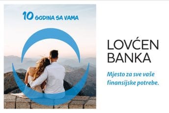 Lovćen banka obilježava 10 godina uspješnog poslovanja Lovćen banka obilježava 10 godina uspješnog poslovanja