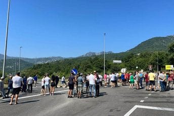 Crmničani odustali od današnje blokade tunela Sozina