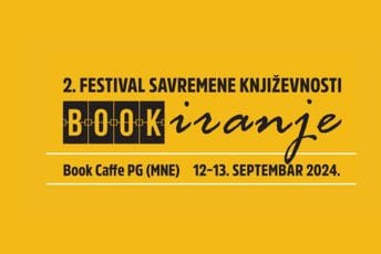 Bookiranje 12. i 13. septembra u Podgorici: Na Festival savremene književnosti stiže više od 30 autora iz Crne Gore i inostranstva