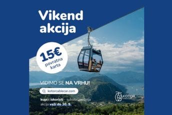 Super septembarski vikendi na žičari Kotor-Lovćen