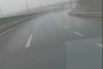 Udes u tunelu Klopot: Zatvoren auto-put