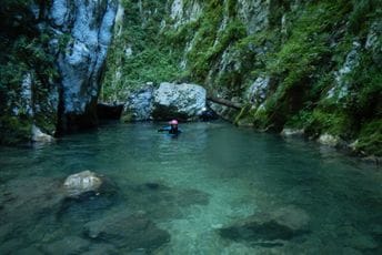 Spašen povrijeđeni iz kanjona Nevidio: Evakuisan je po nepristupačnom terenu