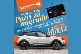 Velika Premium nagradna igra Hipotekarne banke i kompanije Mastercard „Poziv na kafu – poziv za nagradu”