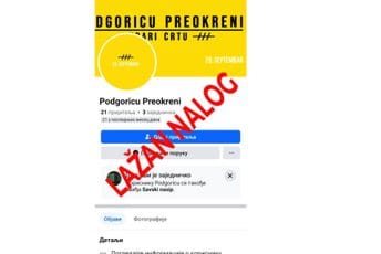 Preokret: Lažni nalog na Fejsbuku koristi naše vizuale