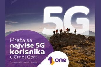 One predvodnik 5G revolucije: Mreža sa najviše 5G korisnika u Crnoj Gori