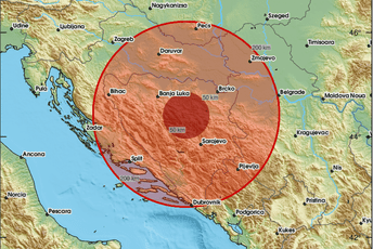 Jak zemljotres zatresao centralnu Bosnu