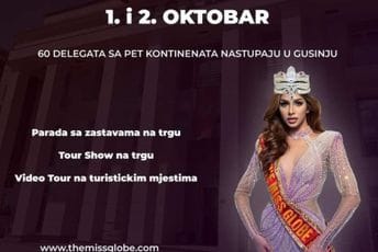 Gusinje domaćin Miss Globe 2024: Predstavnice iz 60 zemalja stižu u Crnu Goru 1. i 2. oktobra