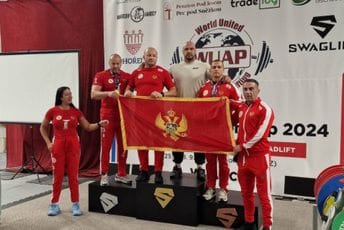 Crnogorska powerlifting reprezentacija osvojila pet medalja na Svjetskom prvenstvu u Češkoj