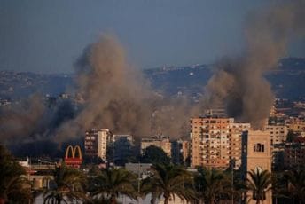 Izrael i jutros gađao Bejrut: Ubijen komandant raketne jedinice Hezbolaha, ne zna se šta je sa Nasralahom