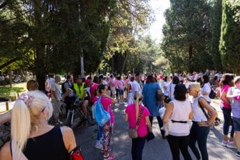 Više do hiljadu učesnika brojao današnji Race for the cure na Gorici: Donirali sredstva za podršku ženama koje se liječe od karcinoma dojke