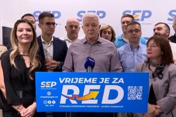 Marković: Ovo je sjajan rezultat SEP-a, pokazali smo da politika može biti pristojna i fer