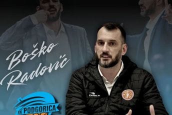 Selektor Crne Gore, Boško Radović novi je trener KK Podgorica Bemax