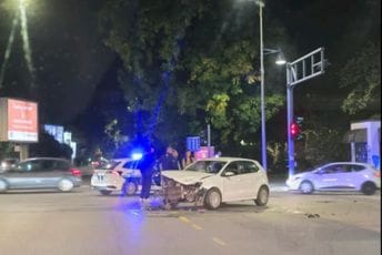 Podgorica: Sudarila se dva vozila na Bulevaru Svetog Petra Cetinjskog