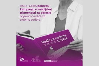 Vodič za "srebrne surfere": AMU i OEBS pokreću kampanju o medijskoj pismenosti za odrasle