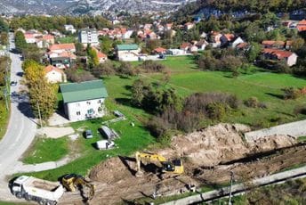 Cetinje: Počela rekonstrukcija Vučedolske ulice i sanacija ponora