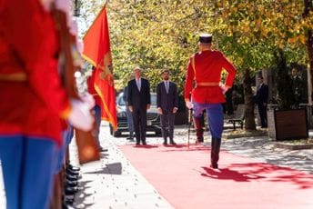 (FOTO/VIDEO) Predsjednik Rumunije Klaus Johanis stigao u Crnu Goru