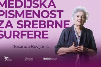 AMU objavila spot o snaženju medijske pismenosti: Zaštitno lice Rosanda Kovijanić