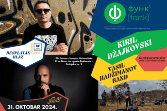 Kiril Džajkovski, Vasil Hadžimanov Band i Wider Horizons na FUNK svirci 31. oktobra