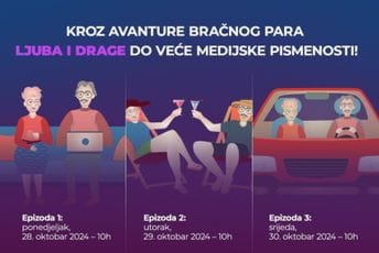 (VIDEO) AMU objavila video tutorijal: Kroz avanture Ljuba i Drage do veće medijske pismenosti