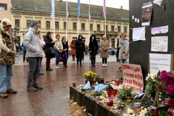 Novi Sad: Građani obilježavaju 10 mjeseci od pada nadstrešnice