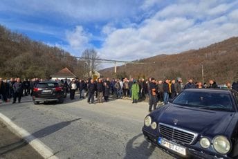 Mještani Vraneške doline i sjutra će blokirati put Mojkovac - Bijelo Polje