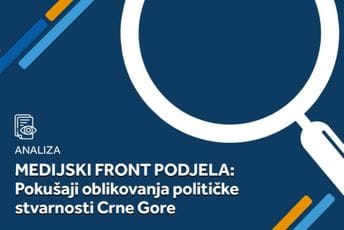 DFC: Proruski i prosrpski mediji u kontinuitetu plasiraju narative koji dijele i destabilizuju crnogorsko društvo