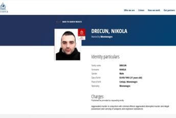 Interpol raspisao crvenu potjernicu za Drecunom: Traže ga zbog moguće upletenosti u dvostruko ubistvo na Cetinju