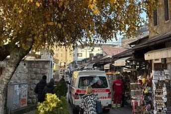 Sarajevo: Pucnjava na Baščaršiji, jedna osoba povrijeđena