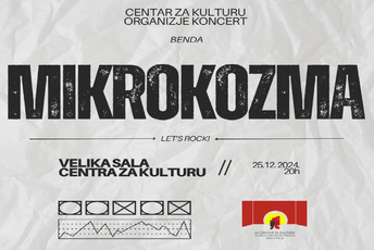 Koncert rok benda ''Mikrokozma'' 25. decembra u Bijelom Polju