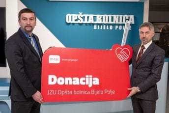 MTEL donirao 10 televizora bolnici u Bijelom Polju