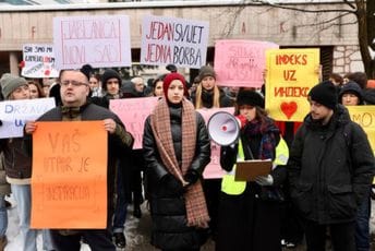 Protesti studenata u Sarajevu i Banjaluci: Podrška kolegama iz Srbije