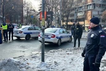 Pucnjava u centru Beograda, ranjen policajac