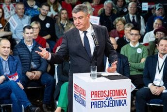 Žestoka borba za drugi krug izbora u Hrvatskoj: Milanović pao na 49,85 posto glasova