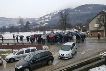 Bijelo Polje: Mještani Srđevca ne odsutaju od protesta zbog gradnje kamenoloma, najavili blokadu magistrale