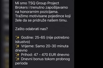 Oprez: Crnogorskim građanima stižu SMS poruke sumnjive sadržine