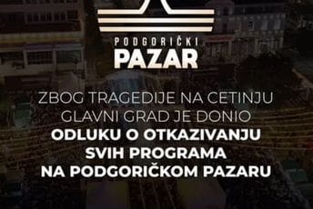 Glavni grad ipak otkazao program Podgoričkog pazara