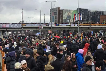 Studenti u Beogradu blokirali Mostarsku petlju, događaj protekao bez incidenata