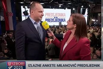 Zatvorena biračka mjesta u Hrvatskoj: Milanoviću 77.86%, Primorcu 22.14%