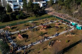 Pogledajte kako izgleda danas otvoreni Dino park u Podgorici