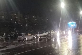 Podgorica: Sudarila se dva vozila