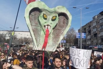 (VIDEO) Studenti u Beogradu počeli blokadu auto-puta