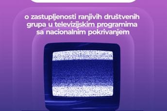 AMU: Tek dva odsto sadržaja posvećeno ranjivim kategorijama društva