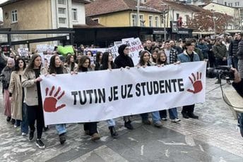 Prvi skup podrške studentima u Tutinu poručili: Ovdje sam jer želim, a ne zato što moram