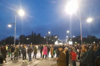 (FOTO/VIDEO) Počela blokada u Podgorici: Blokade će trajati sve dok zahtjevi ne budu ispunjeni (UŽIVO)