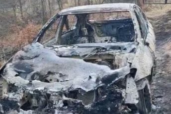 Bio ustupljen Lekiću: Kod Pljevalja izgorio auto Rudnika uglja