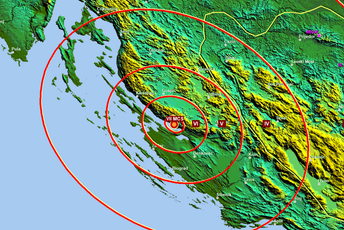 Crnogorski ZHMS registrovao zemljotres u Hrvatskoj: Mogao je izazvati oštećenja