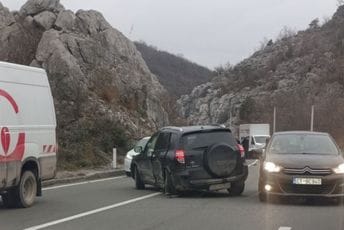 Lančani udes na putu Cetinje-Podgorica