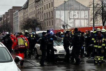 Minhen: Automobil se zaletio u gomilu građana, najmanje 15 povrijeđenih