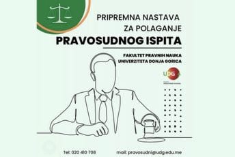 UDG: Pripremna nastava za polaganje Pravosudnog Ispita